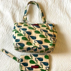 Bungalow 360 Handbag and Clutch Wallet 2 pc Set